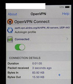 AIRVPN interface