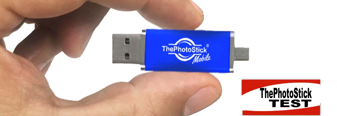 The Photostick mobile test